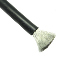 Силиконовый провод 1 awg черный